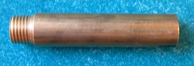 1753 0004 10 Dřík 1/4" x M10x1 - 7cm