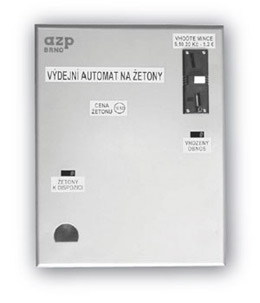 VAZ 1 mincovní automat pro výdej žetonů