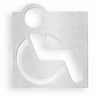 Z 924, Z 925, Z 926, Z 927, Z 928, Z 929 Nerezové piktogramy, označníky - Kouření povoleno / zakázáno, WC Muži / ženy / handicap, Přebalovna